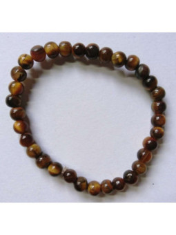 Pulsera Elástica Cuarzo Rosa