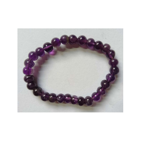 Pulsera Elástica de Jaspe Negro