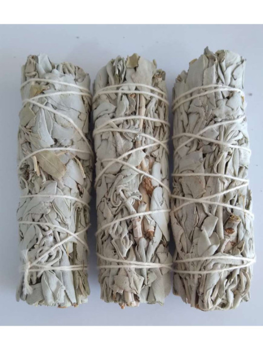Comprando 25 Unidades Atadillo de Palo Santo y Salvia Blanca. 8cm. aprox. Purificación y Protección