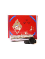 Pastillas Carbón Especial 3 Reyes de 33mm diámetro, paquete 100 Unidades