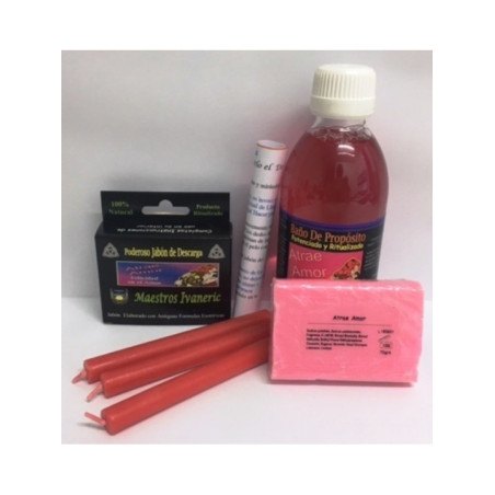 Completo Pack Baño Ritual de Propósito Atrae Amor.