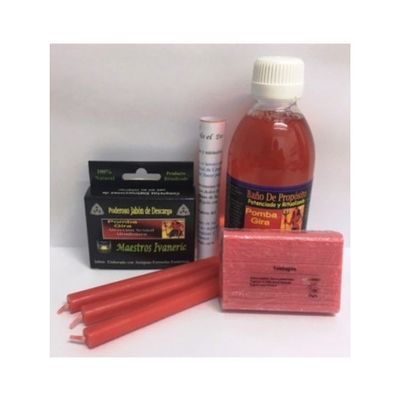 Completo Pack Baño Ritual de Propósito Pomba Gira.