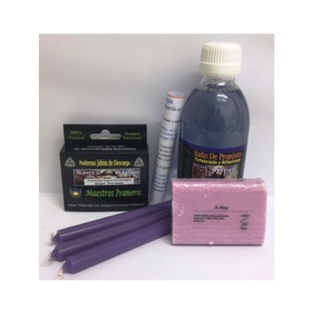 Completo Pack Baño Ritual de Propósito San Alejo.
