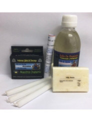 Completo Pack Baño Ritual de Propósito Niño de Atocha, Abrecaminos.