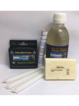 Completo Pack Baño Ritual de Propósito Niño de Atocha, Abrecaminos.