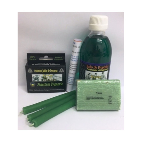 Completo Pack Baño Ritual de Propósito Éxito en el Trabajo.