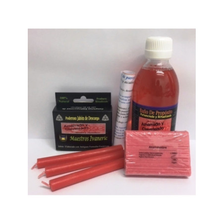 Completo Pack Baño Ritual de Propósito Amarrado y Claveteado.