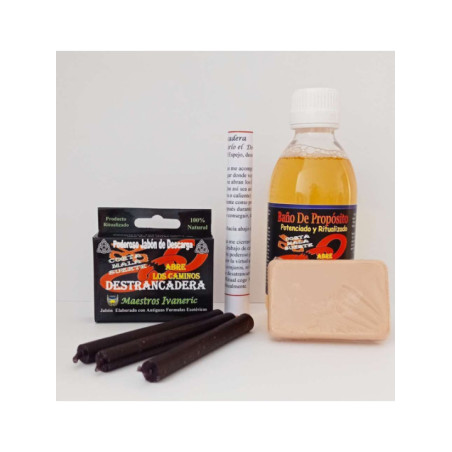 Completo Pack Baño Ritual de Propósito Destrancadera.