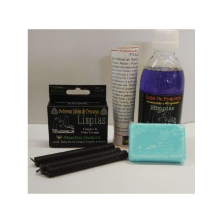 Completo Pack Baño Ritual de Propósito Limpias, Limpiar Malas Energías.