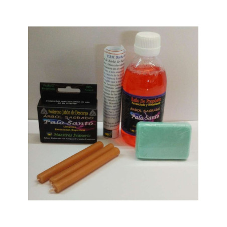 Completo Pack Baño Ritual de Propósito Palo Santo, Limpiezas.