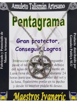 Promoción 3x2 Talismán Artesano Pentagrama,