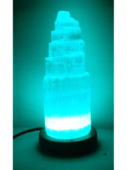 Productos pequeñas taras, Lámpara de Selenita USB de 15-20cm. No funciona luz.
