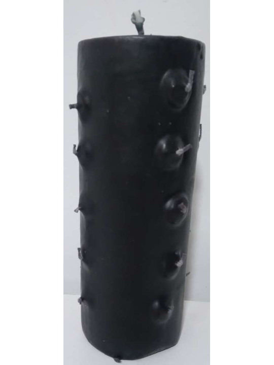 Producto pequeña Tara. 21 mechas negro 14 cm., mal acabado