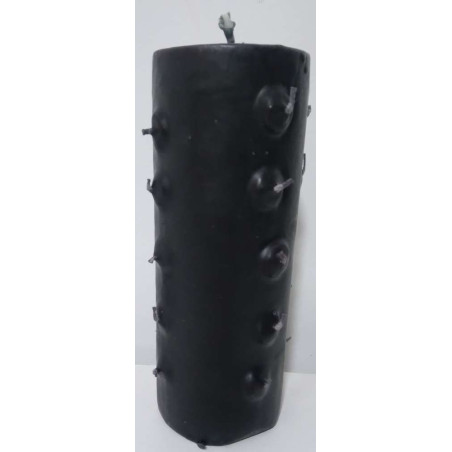 Producto pequeña Tara. 21 mechas negro 14 cm., mal acabado