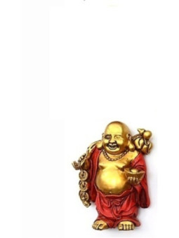 Producto con pequeña tara, Buda Imán de Resina, pequeño golpe dedo.