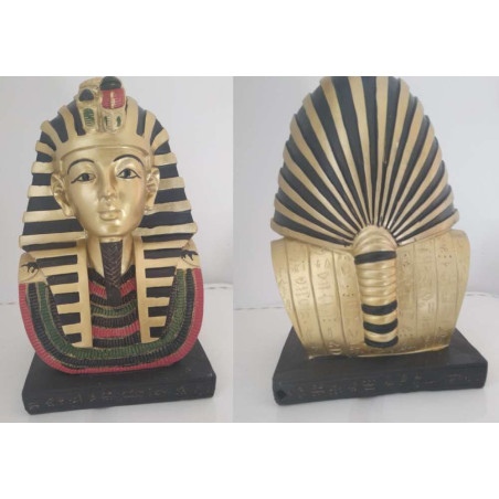 Producto con pequeña tara Busto de Tutankamon, altura 21 cm