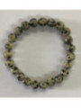 Pulsera Elástica de Jaspe Dalmata