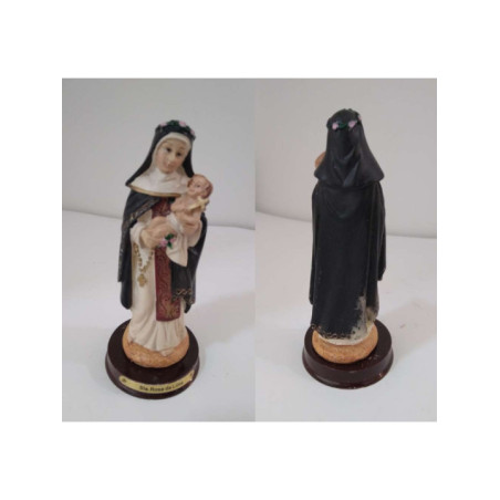 Producto pequeña Tara. Figura Santa Rosa de Lima 12cm