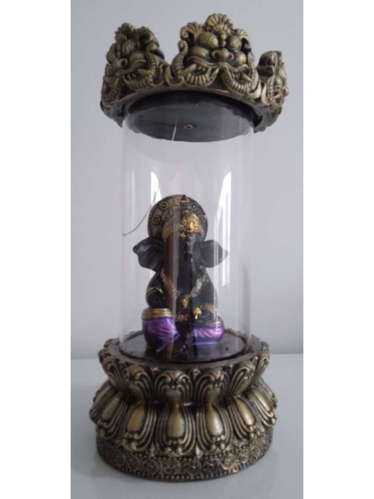 Outlet Quemador de Incienso de Reflujo Ganesh con Luz Led