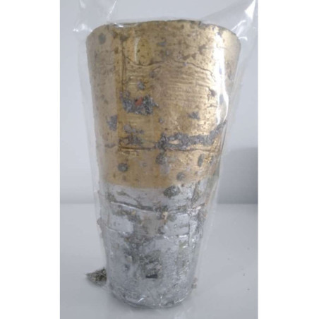 Producto con pequeña tara, Veladora Especial de Petición Chango Oro y Plata, Buena Suerte