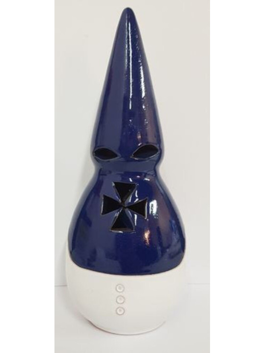 Producto pequeña Tara. Incensario Artesanal Nazareno Blanco-Azul 19cm