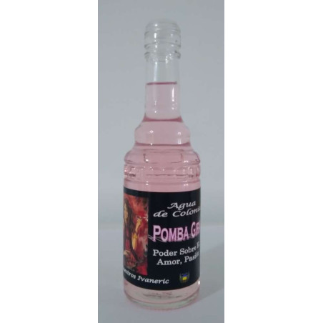 Outlet Agua de Pomba Gira Maestros Ivaneric, Poder sobre el, Amor y Pasión en botella cristal 187ml