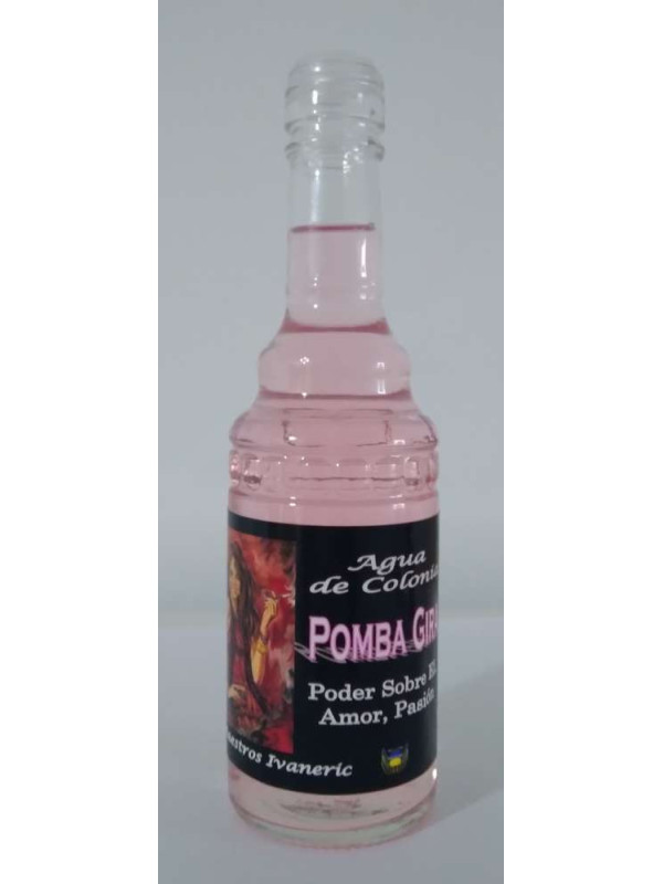 Outlet Agua de Pomba Gira Maestros Ivaneric, Poder sobre el, Amor y Pasión en botella cristal 187ml