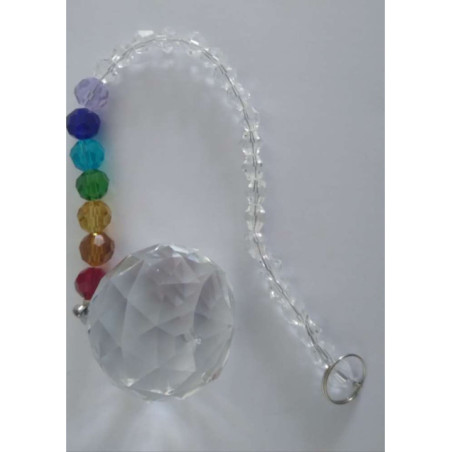 Outlet Bolas de Feng Shui en forma Redonda con cadena 7 Chakras