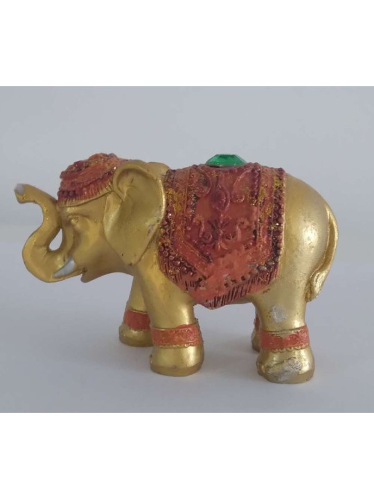Outlet Portainciensos Figura, Elefante de la Suerte Verde