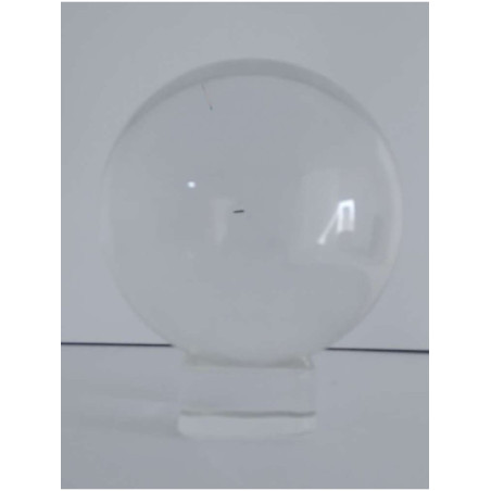 Producto pequeña Tara. Bola de Cristal con peana 80. con pequeño arañazo