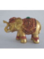 Outlet Portainciensos Figura, Elefante de la Suerte Verde