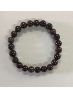 Pulsera Elástica Mineral Granate