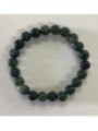 Pulsera Elástica de Ágata Verde