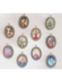 Promoción 10 unidades Medallas Esmaltadas 14mm Variadas Sin Cadena