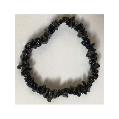 Pulsera Chip Mineral Onix