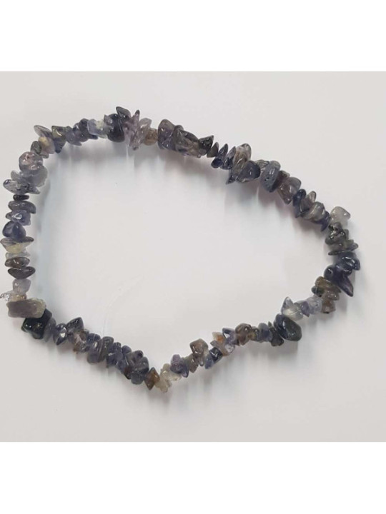 Pulsera chip Mineral, Venturina Azulada