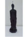 Vela Grande Negro Hombre 20cm