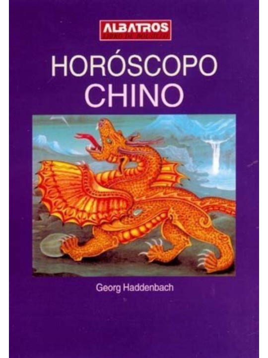 Libro Horóscopo Chino. Tapa un poco desgastada