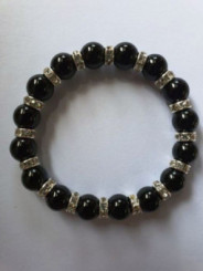 Pulsera Mineral Turmalina