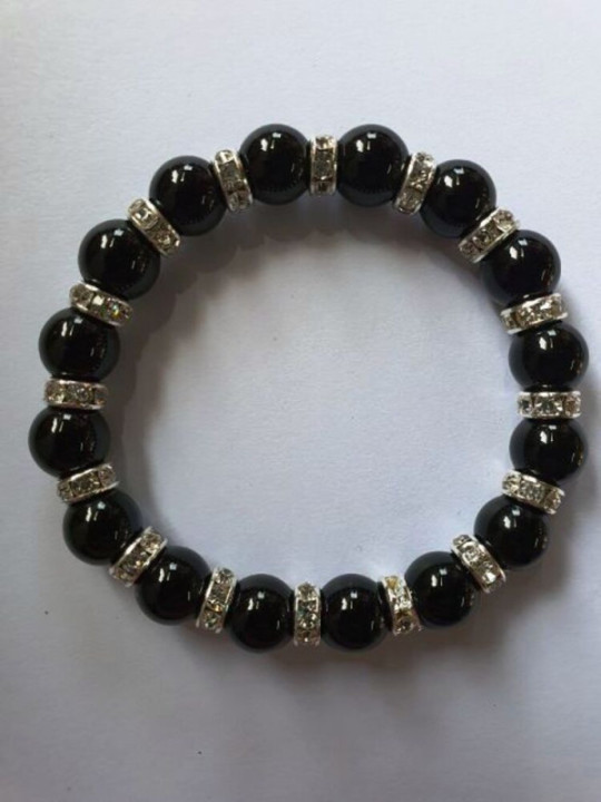 Pulsera Mineral Turmalina