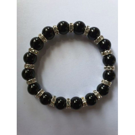 Pulsera Mineral Turmalina