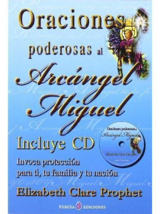 Oraciones Poderosas Al Arcángel Miguel, Libro más CD