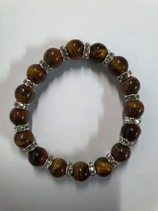Pulsera Mineral Ojo de Tigre