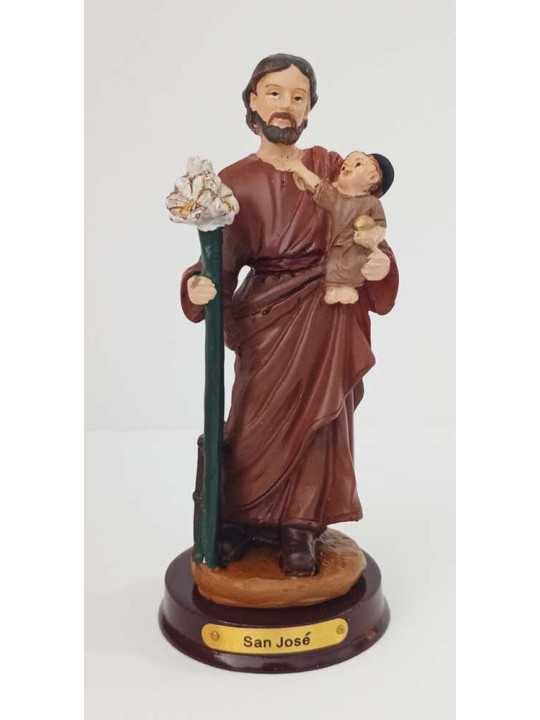 Figura de Resina San José, 12cm