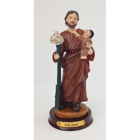 Figura de Resina San José, 12cm
