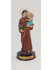 Figura de Resina San Antonio de Padua, 12cm