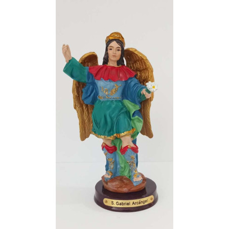 Figura de Resina San Gabriel Árcangel, 12cm