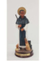 Figura de Resina San Martin de Porres, 12cm