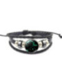 Pulsera Luminosa de Cuero Ajustable de la Constelación Sagitario