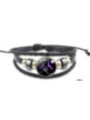 Pulsera Luminosa de Cuero Ajustable de la Constelación Géminis